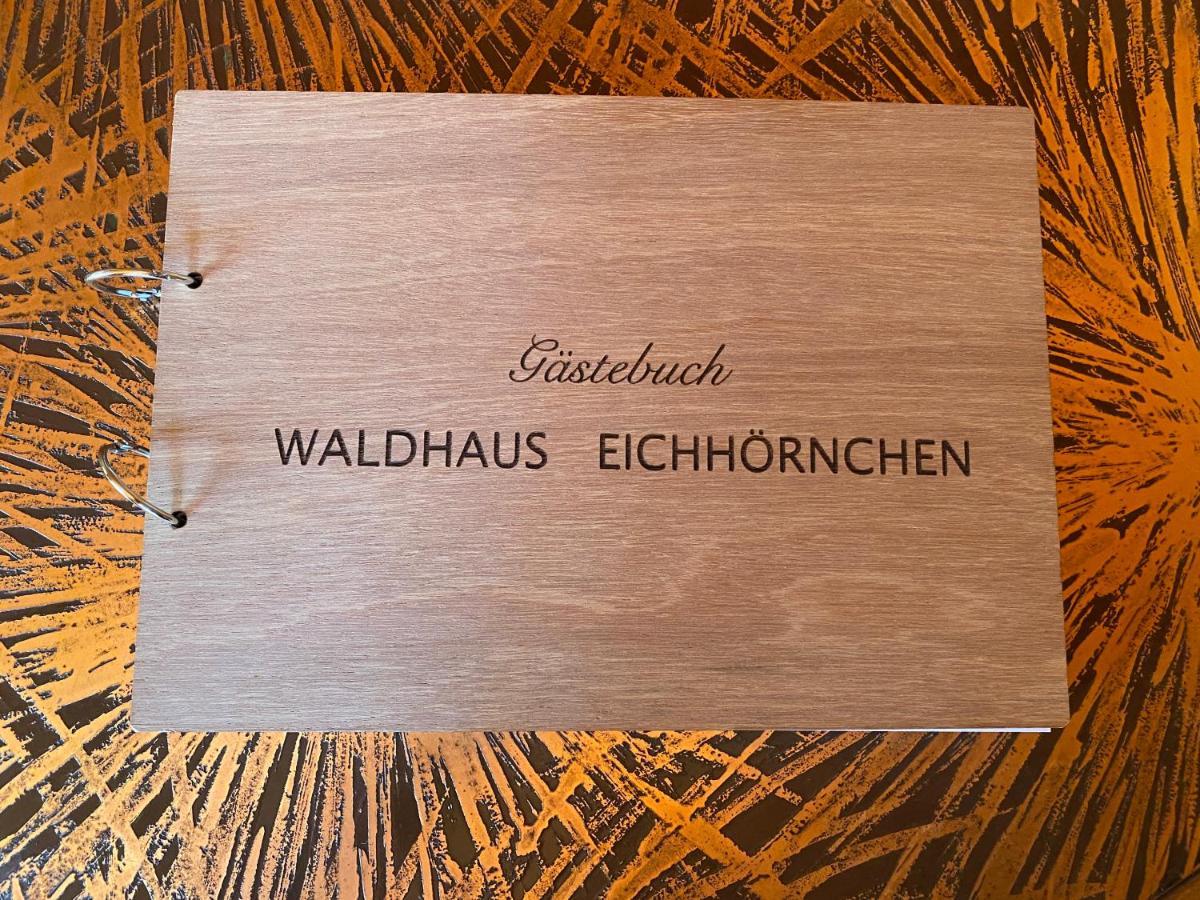 Waldhaus Eichhoernchen Bad Schmiedeberg Bagian luar foto
